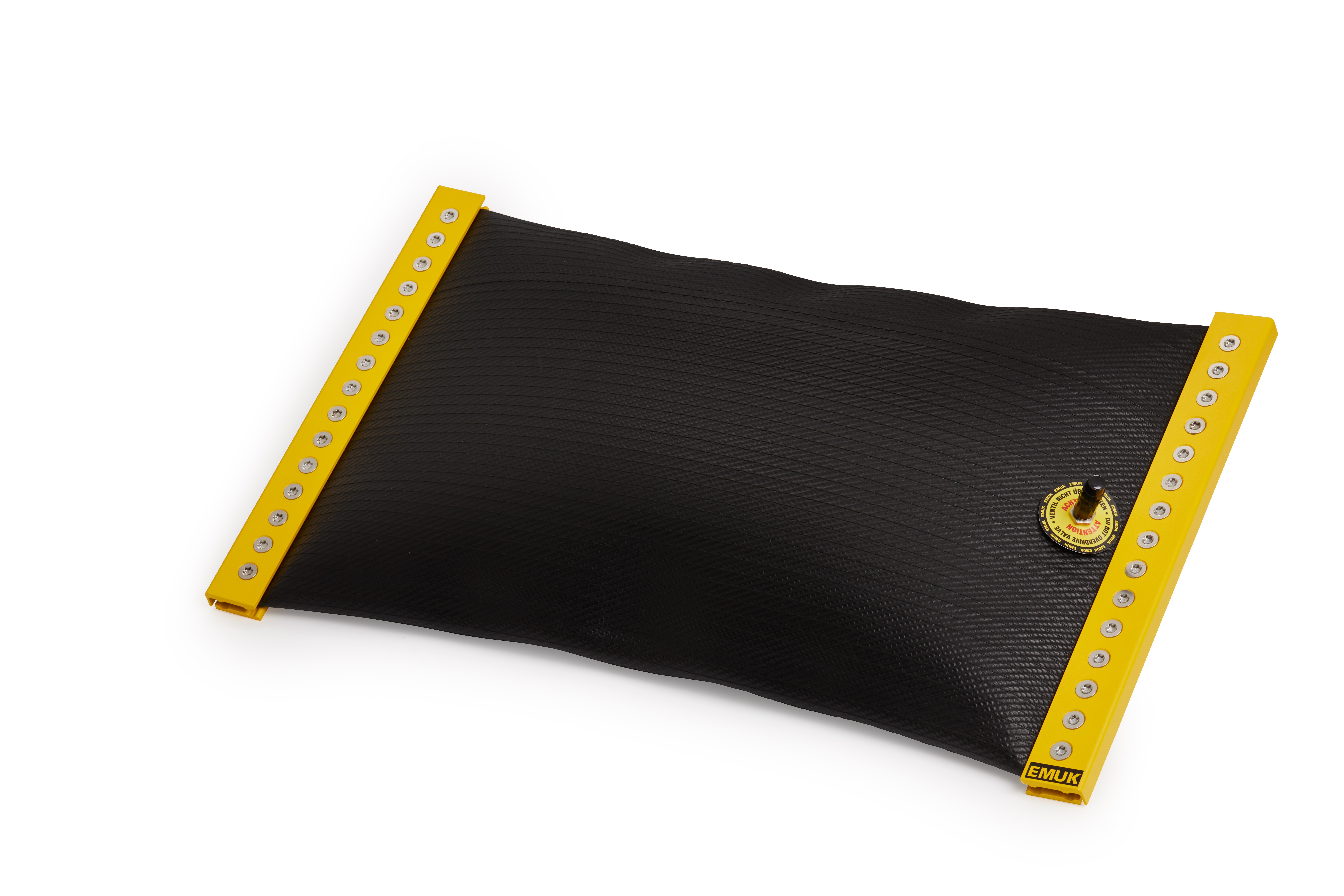 Air-Lift Twin / 72x43x2 cm mit 1 Ventil, Gummistärke 6-7 mm inkl. Riffelung