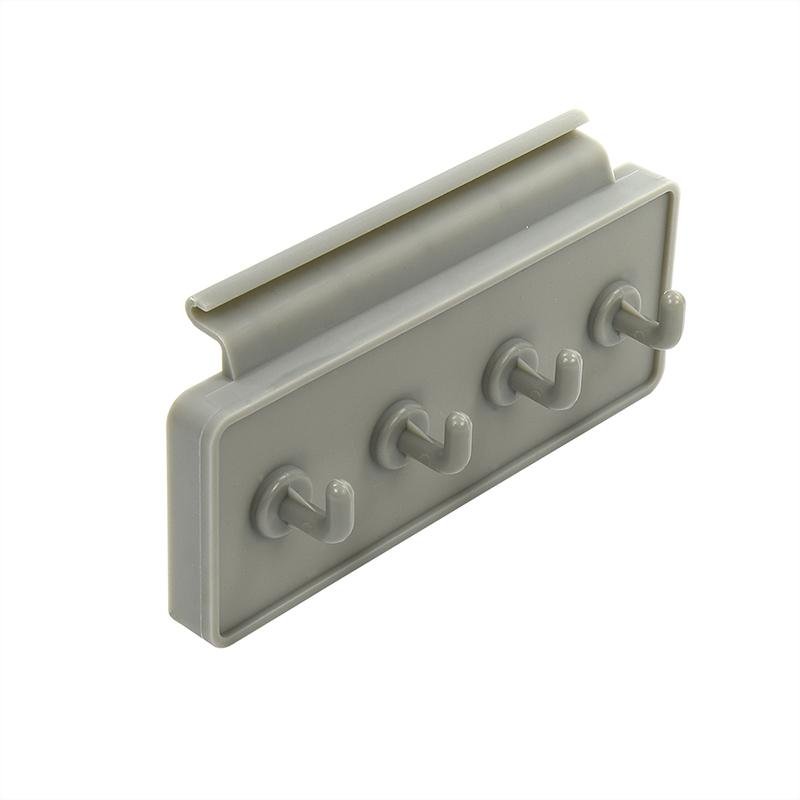 Kederschiene Hakenleiste, 4 Haken