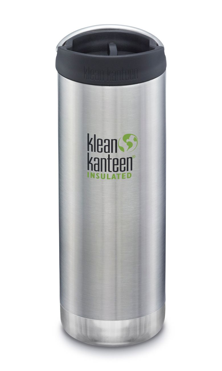 Kanteen TKWide VI Café-Cap 2.0-BS, 473ml Brushed Stainless