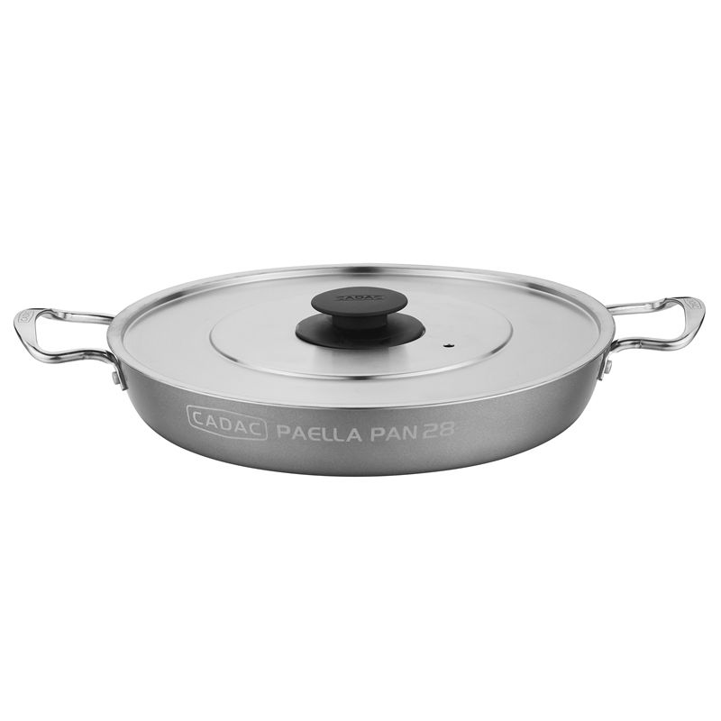 Paella Pfanne 30 mit Deckel